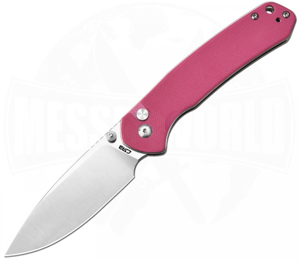 CRJB Pyrite Pink G10 - Buttonlock Folder
