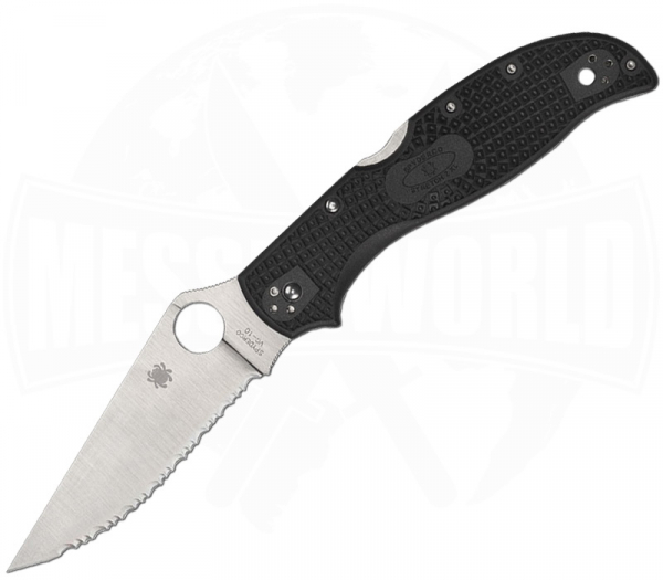 Spyderco Stretch 2 XL FRN Black Serrated Einhandmesser