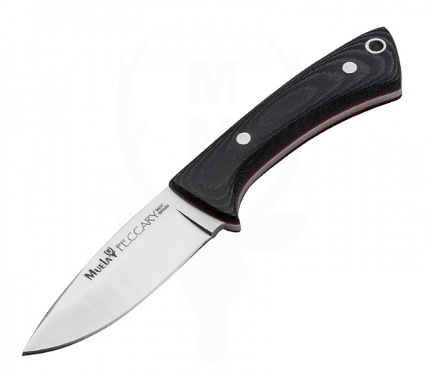 Peccary Neck Knife Black