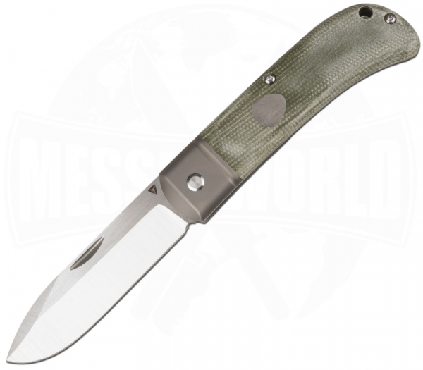 Tuya Knife Queen Anne´s Revenge Micarta Green T1744-B