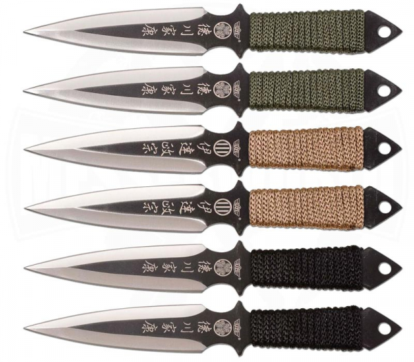 UZI Samurai Wurfmesser Set KTRW006