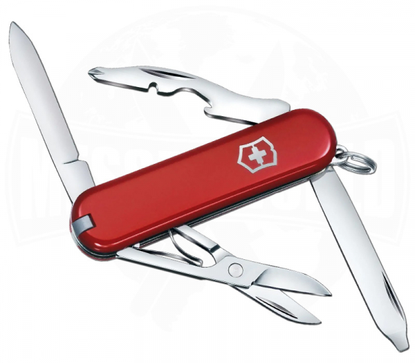 Victorinox Rambler 58 mm red swiss army knife keychain
