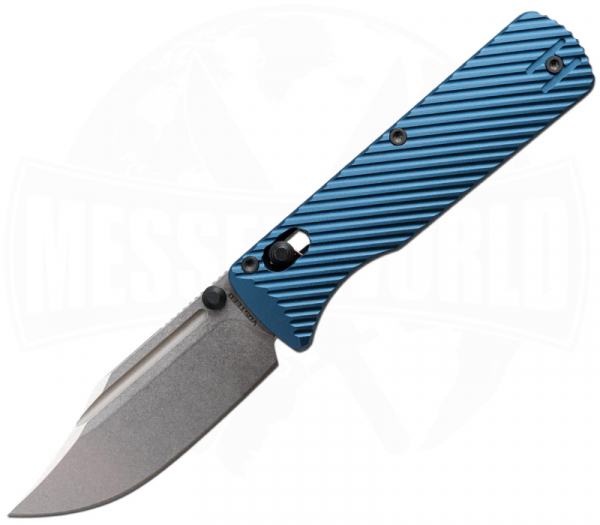 Vosteed Vombat Bowie Crossbar-Lock Steel Blue A4108 