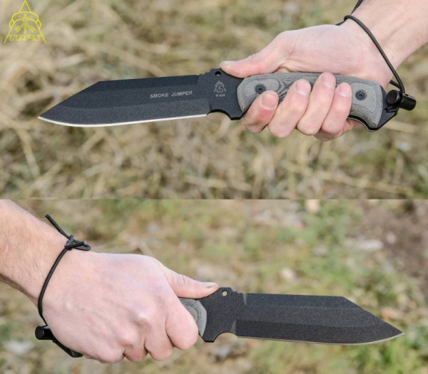Tops Knives Smoke Jumper - in Hand