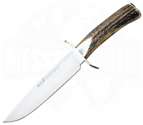 Muela Sarrio Stag 19A hunting knife with deer horn handle