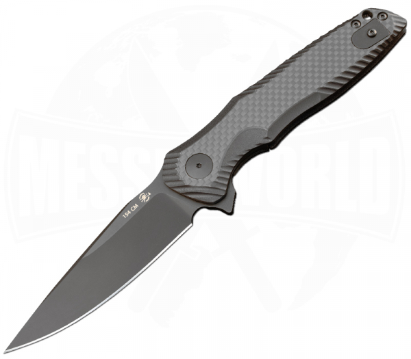 Spartan Blades Poros CF G10 Black - Folder