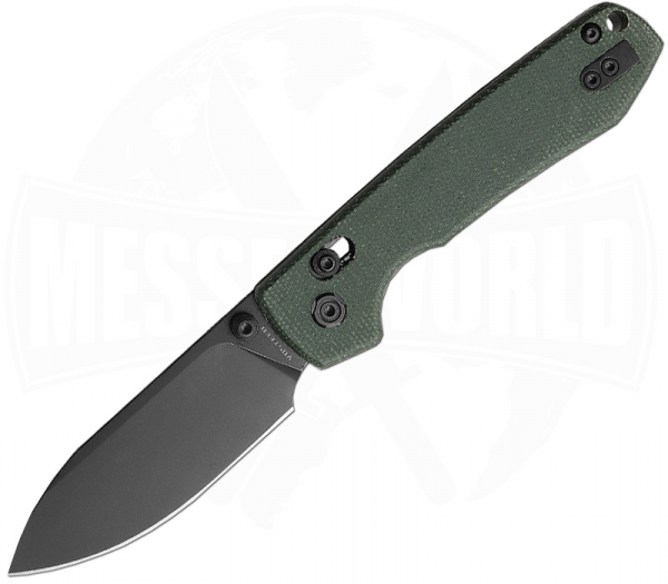 Raccoon CB SW Green Micarta