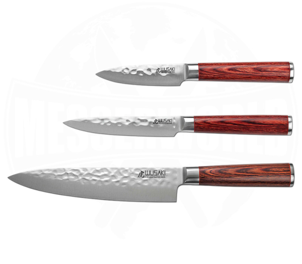 Wusaki Pakka X50 Messerset 3-teilig