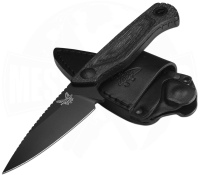 Dacian Black Canvas Micarta MagnaCut Lederscheide