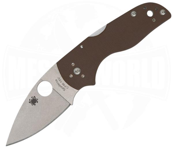 Spyderco Lil Native Sprint Run CPM 15V mit Brown G10 Griff Made in USA