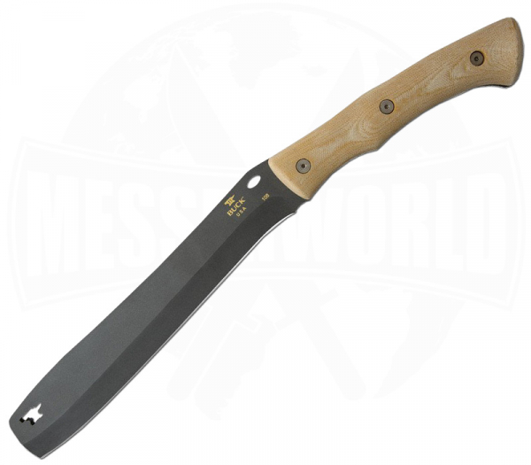 BUCK Knives Compadre Froe Micarta - 108BRS1