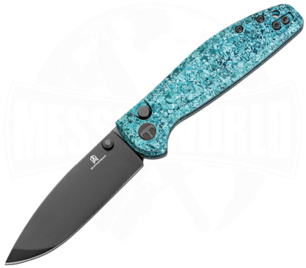 Bestechman Goodboy Junior Blue Crystalized Titanium Taschenmesser
