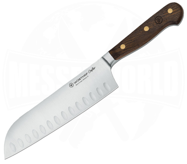 WÜSTHOF Crafter Santoku 17 cm Kullenschliff – Solingen