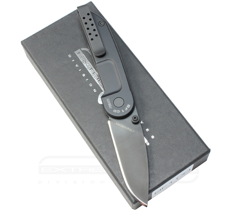 Extrema Ratio BF1 Basic Folder Tanto – Klappmesser Aus Böhler N690 Stahl, Made In Italy