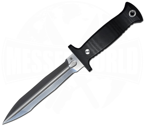 Bastards Knives Lobo Dolch mit 17 cm langer 14C28N-Klinge und Micarta-Griff