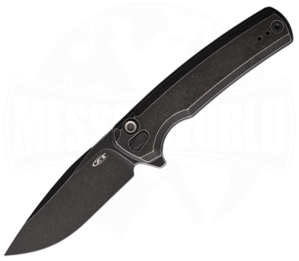 Zero Tolerance 0044BW Button Lock BlackWash mit CPM-S45VN-Klinge und Titangriff