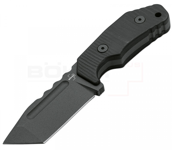 Böker Plus Midgards Knife Little Dvalin Fix Blade Knife All Black