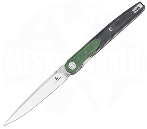 Bestechman Lanza Linerlock OD Green and Black