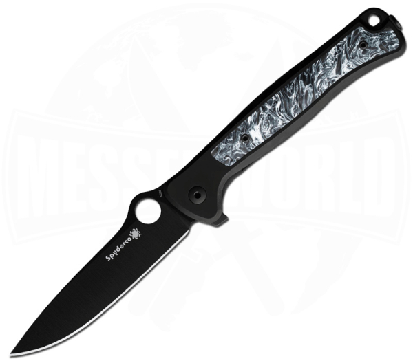 Spyderco Slym Black Titan C271TIBKPBK