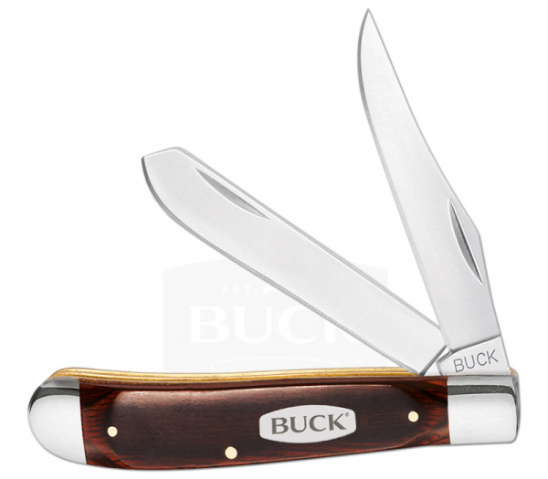 Buck Trapper klassisches Taschenmesser mit zwei Klingen