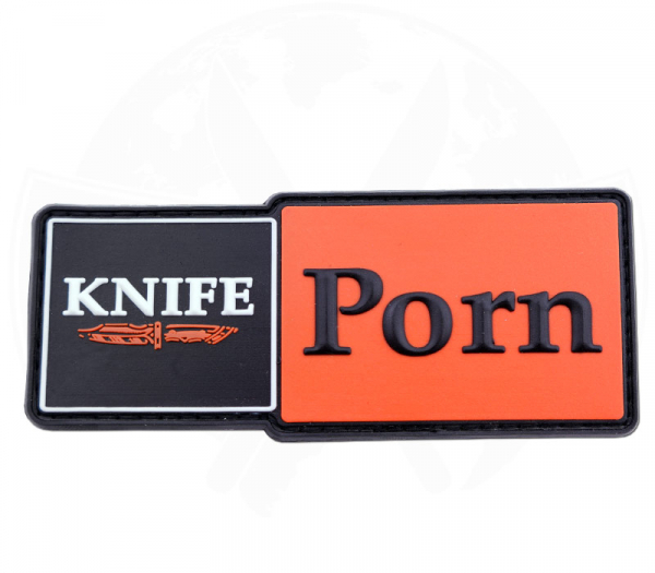 Knifeporn Patch für echte Messerfans in der Messer-Community