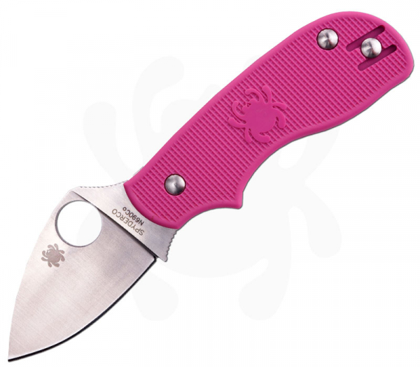 Spyderco Squeak Pink Mini Messer