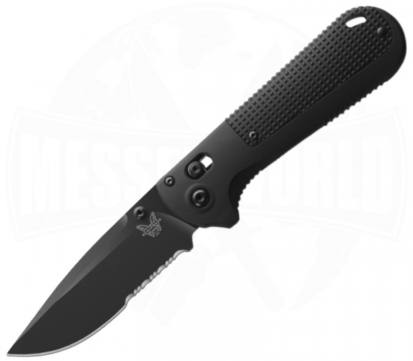 Benchmade Redoubt Black Serrated - EDC Folder