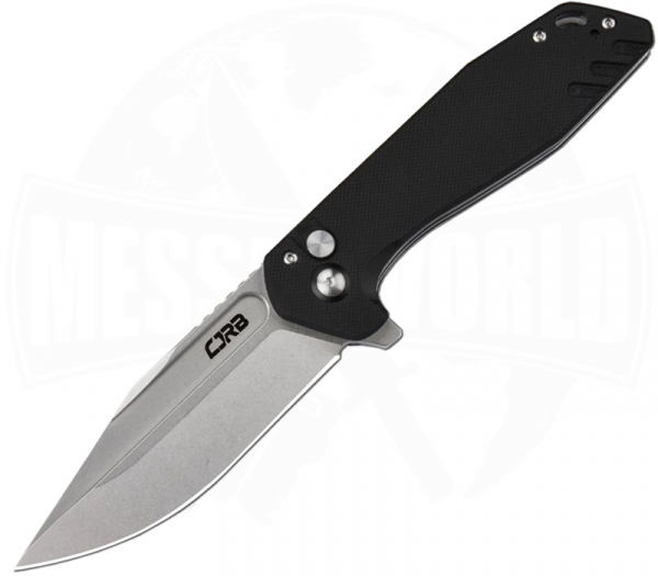 CJRB Riff Black G10 - Button Lock