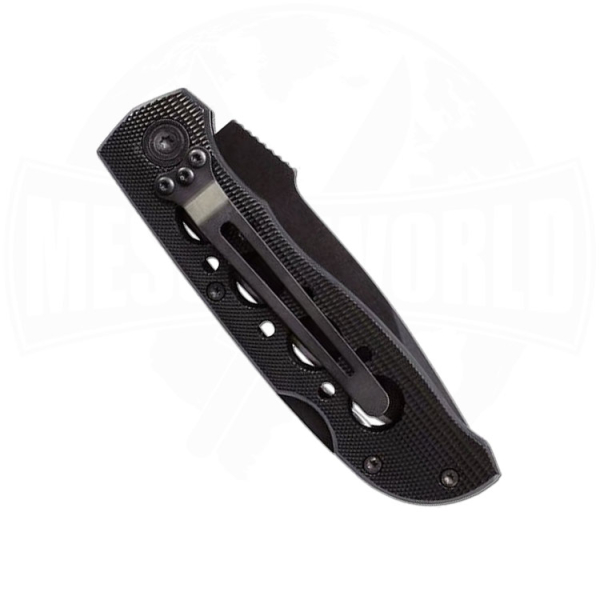 Smith & Wesson Extreme Ops Rainbow Messer – Einhandmesser, Klingenlänge 85 Mm, Schwarz, Mit Durchbrochenem Aluminiumgriff