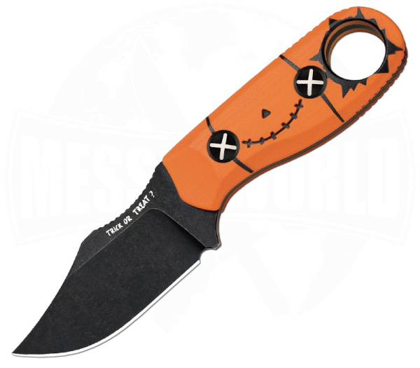 KIZER Beaver AEB-L Clip Point Orange G10 Halloween