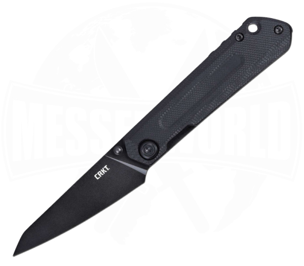 CRKT 2670 Straight Black Taschenmesser mit Schwarzer Klinge