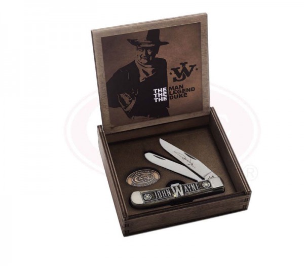 Case John Wayne - Bone Trapper Taschenmesser Edition Sammlerbox