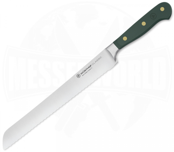 WÜSTHOF Fresh Rosemary Brotmesser Präzisions-Doppelwelle 23 cm Klingenlänge