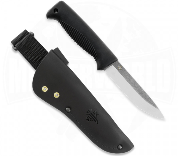 Peltonen Knives M07 Ranger Puuko N690 Leder Schwarz
