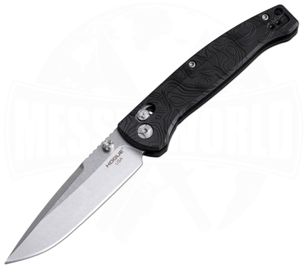 Hogue Mysto Metal Black Diamond Richlite Taschenmesser