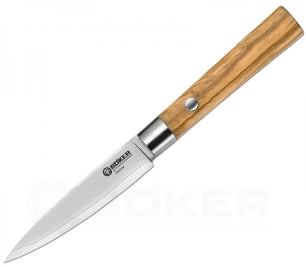 Böker Damast Olive Spickmesser