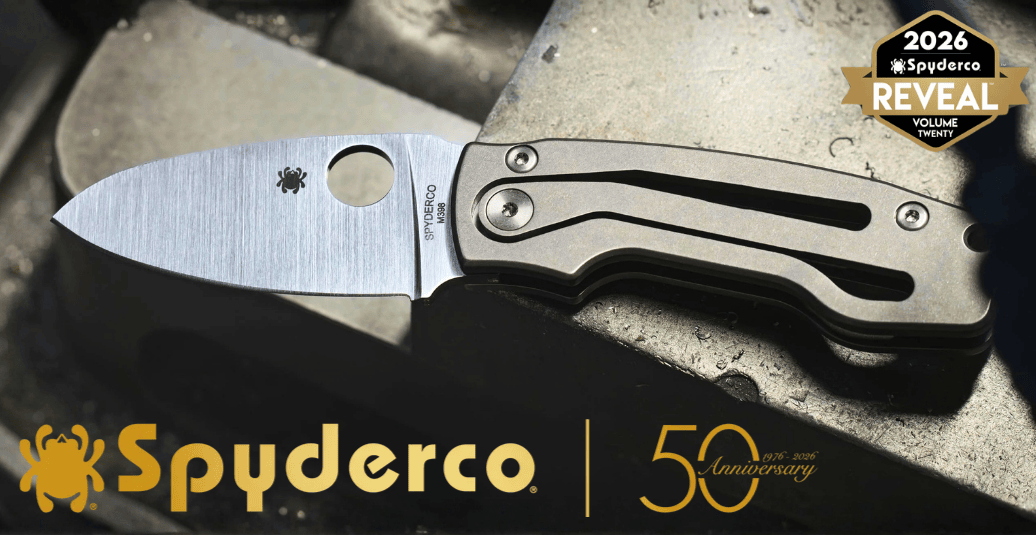 Spyderco PITS 2 Reveal 2026 Spyderco Neuheiten bei Messerworld