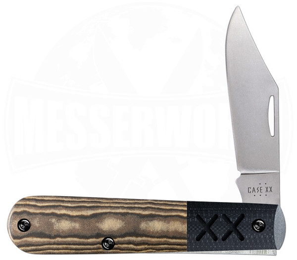 Case Knives S35VN Crossroads Barlow Woodgrain Richlite