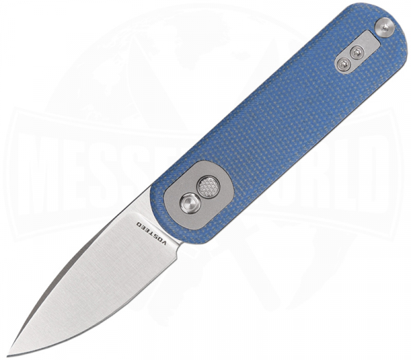 Vosteed Corgi Pup Blue Micarta A0717