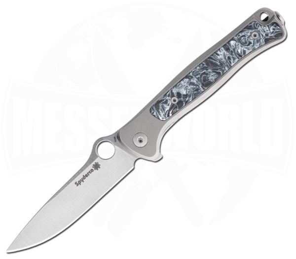 Spyderco Thyn Grey Titanium M390 C279TIP