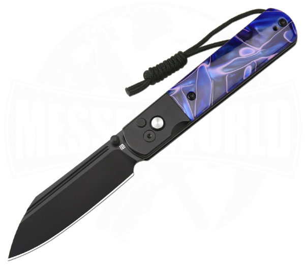 Artisan Cutlery Holm Black/Blue Acrylic