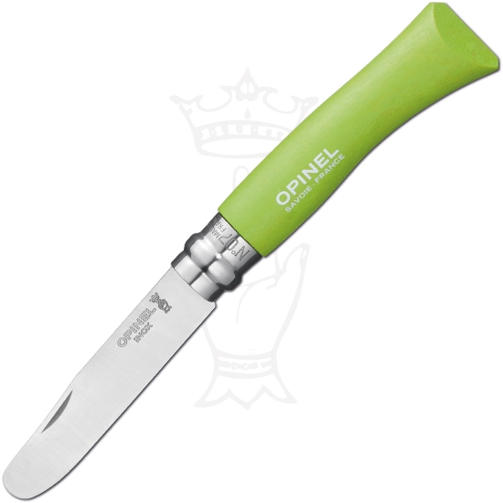 Opinel No. 07 Kids Knife Green