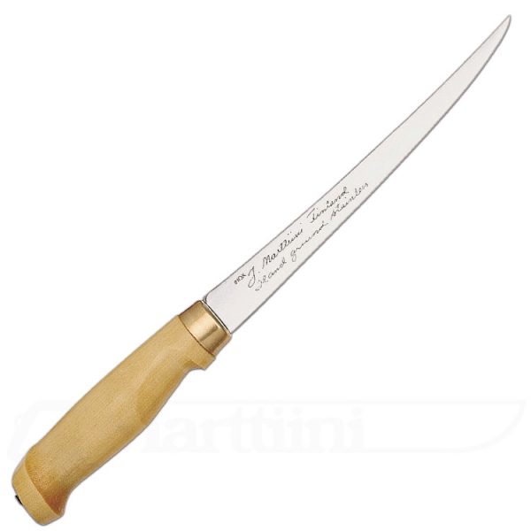 Marttiini Fillet Knife Klassikkofiletti 19 birch wood