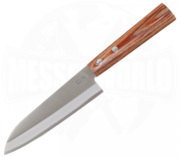 Kanetsune Seki Santoku 140 mm Schichtholz KC-314