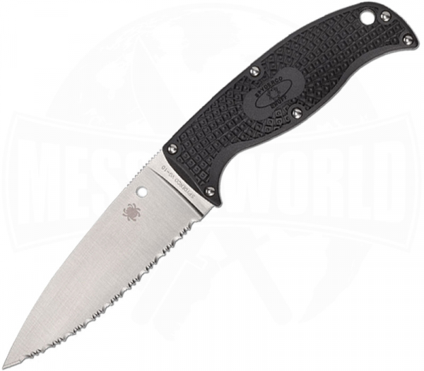 Spyderco Enuff 2 - FRN Black serrated 