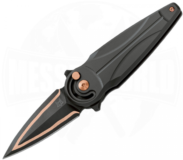 FOX KNIVES Saturn Carbon/Copper Black, C70