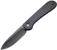 Elementum Button Lock Black G10