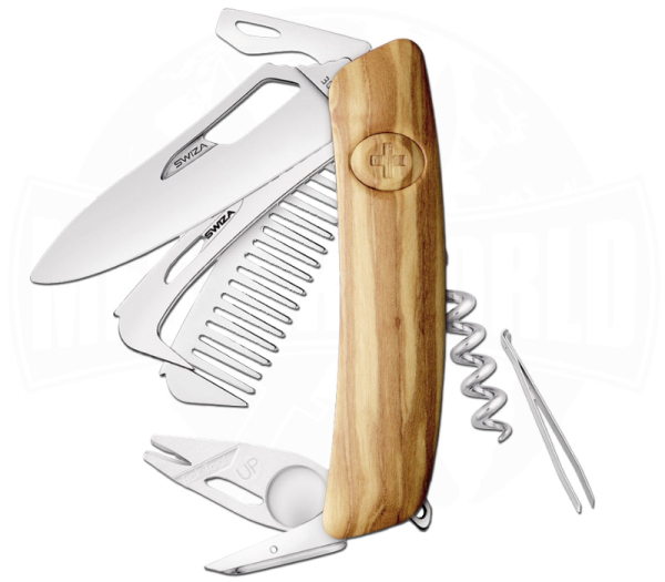 SWIZA SH09R Horse & Tick Tool Olive – Pferdemesser aus der Schweiz