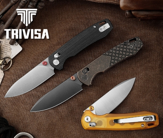 EDC Klappmesser von Trivisa Knives - Jetzt bei Messerworld