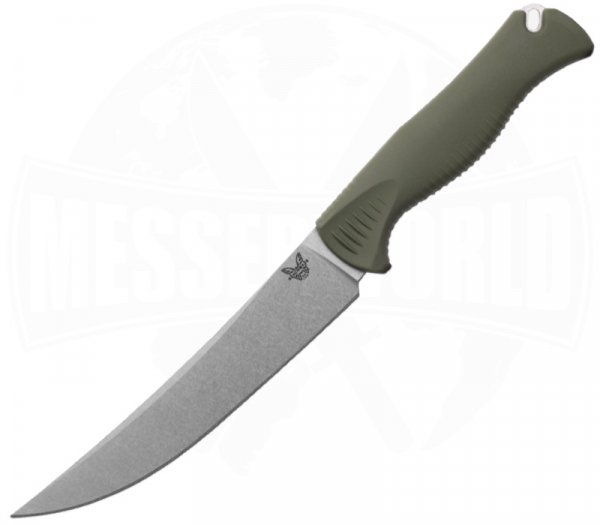 Benchmade Meatcrafter Santoprene Dark Olive - Jagd Messer